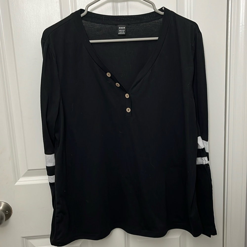 Women’s SHEIN 3/4 Sleeve Shirt - XLarge